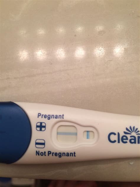 negative pregnancy test results